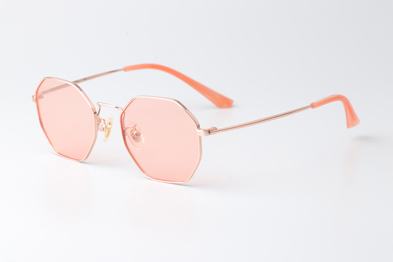 PS7012 Sunglasses Rose Gold Pink