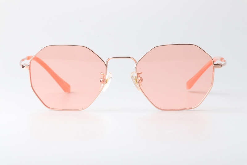 PS7012 Sunglasses Rose Gold Pink