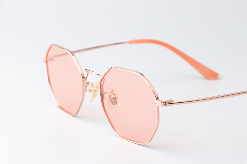 PS7012 Sunglasses Rose Gold Pink