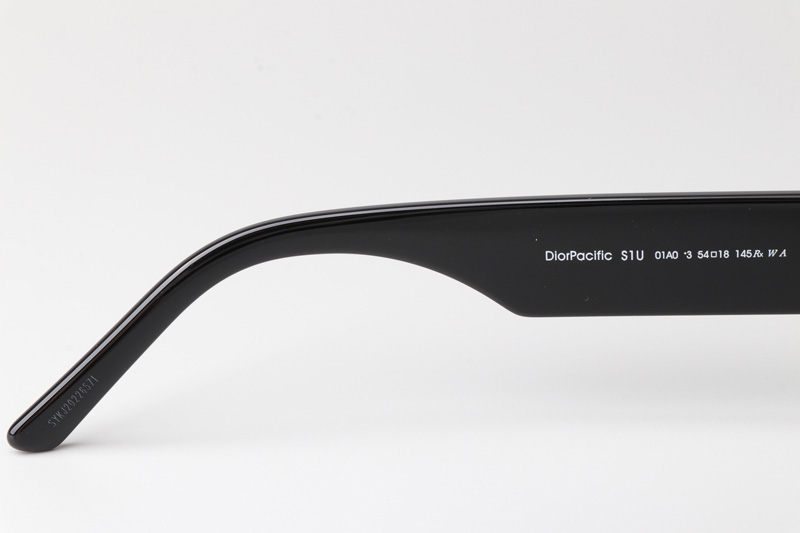 Pacific S1U Sunglasses Black Gray