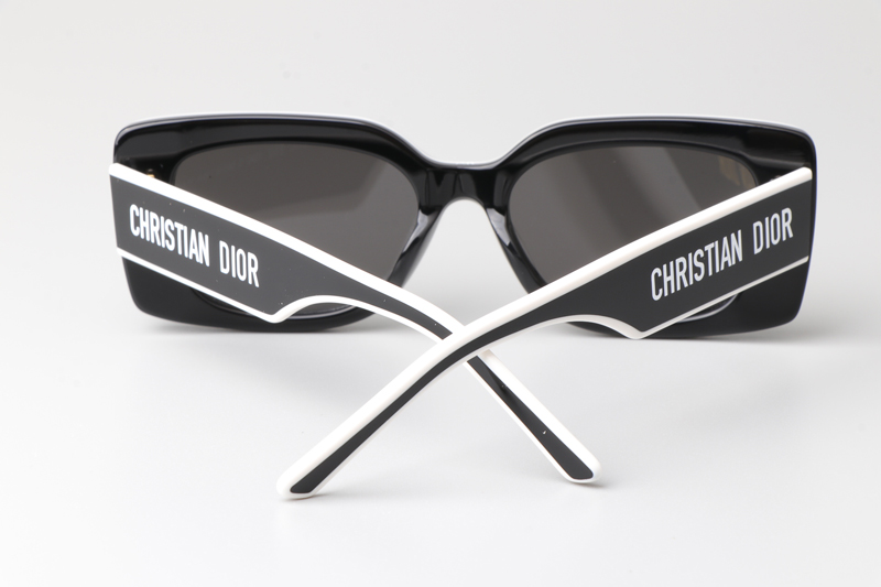 Pacific S1U Sunglasses Black White Gray