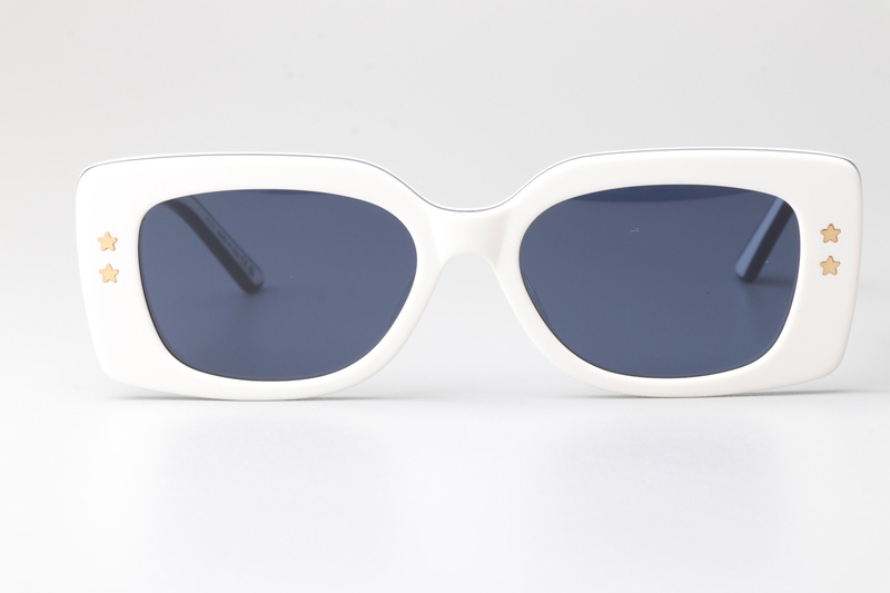 Pacific S1U Sunglasses White Blue