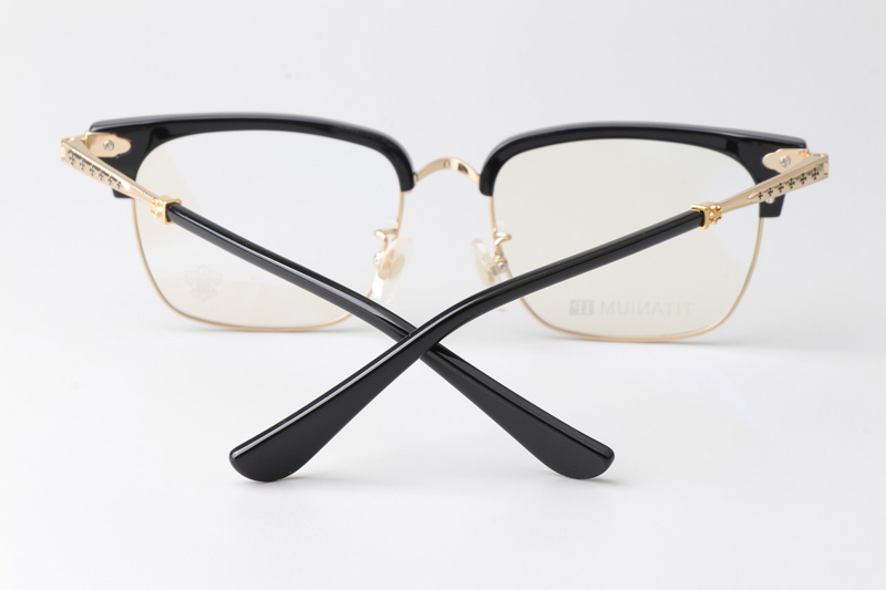 Plonkep I Eyeglasses Black Gold