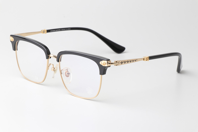 Plonkep I Eyeglasses Black Gold