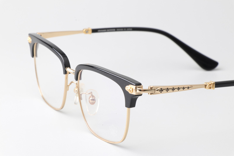 Plonkep I Eyeglasses Black Gold