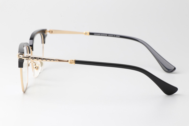 Plonkep I Eyeglasses Black Gold