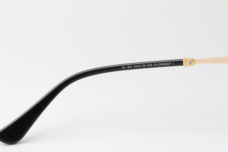 Plonkep I Eyeglasses Black Gold