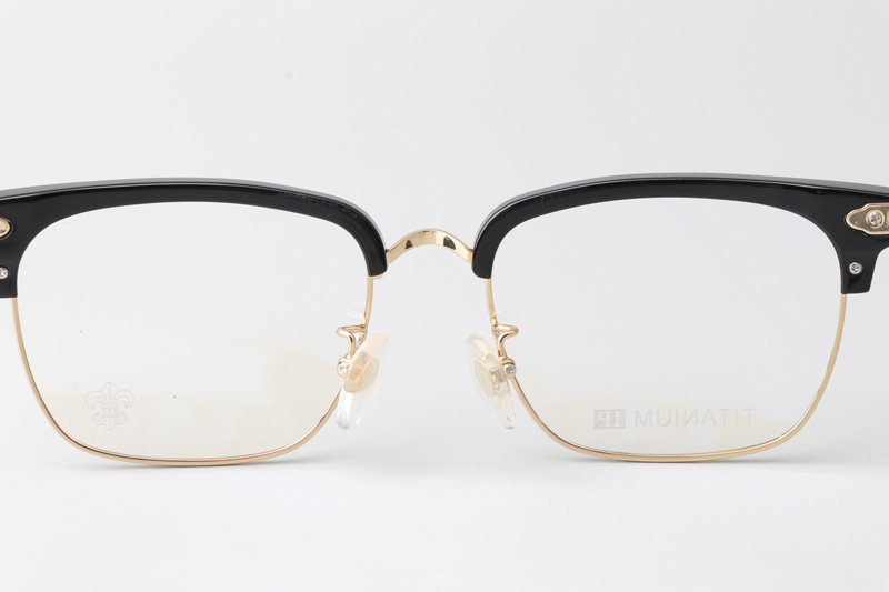 Plonkep I Eyeglasses Black Gold