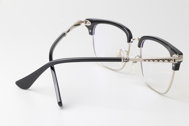 Plonkep I Eyeglasses Black Silver