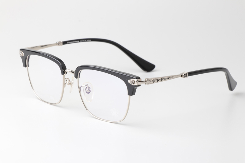 Plonkep I Eyeglasses Black Silver