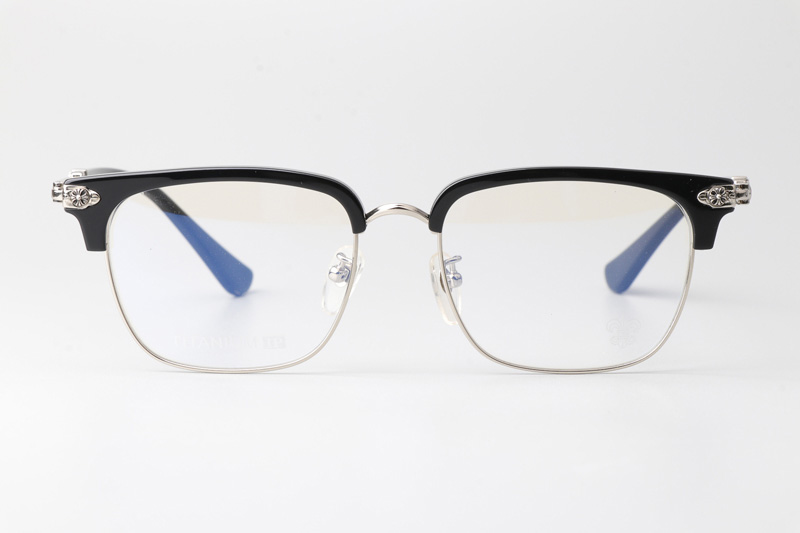 Plonkep I Eyeglasses Black Silver