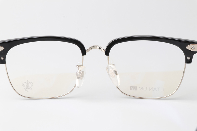 Plonkep I Eyeglasses Black Silver