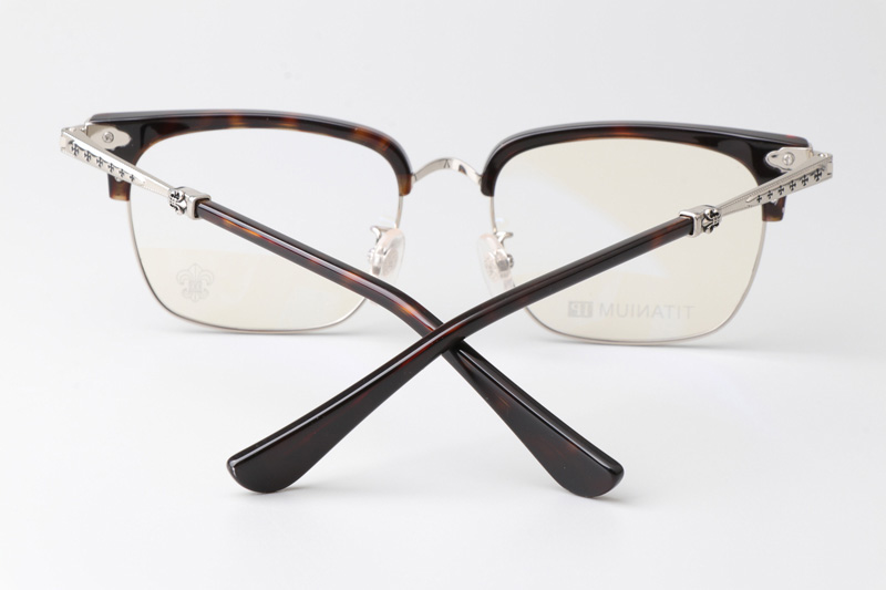 Plonkep I Eyeglasses Tortoise Silver