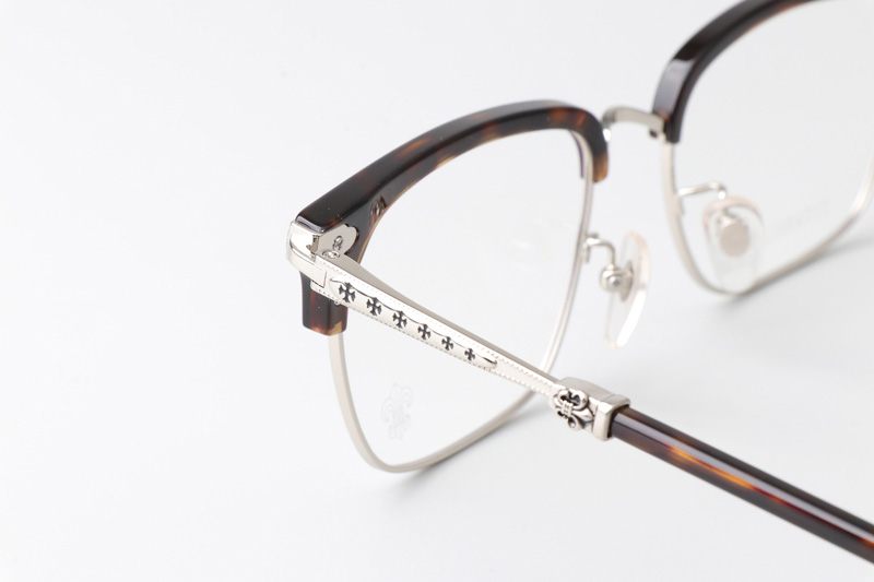 Plonkep I Eyeglasses Tortoise Silver