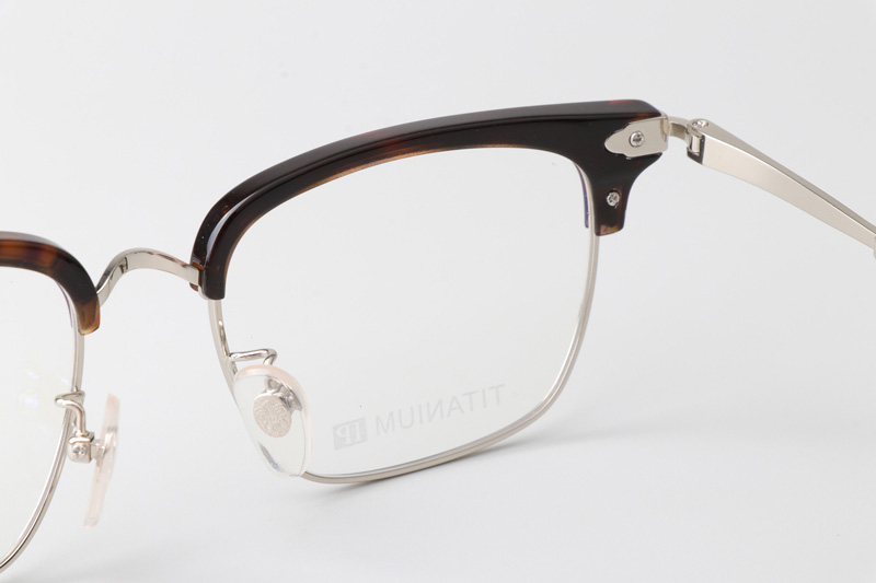 Plonkep I Eyeglasses Tortoise Silver