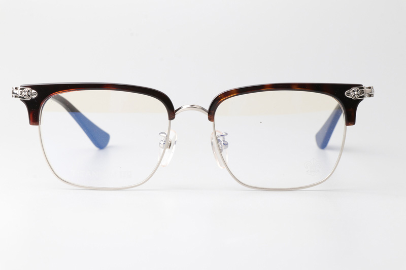 Plonkep I Eyeglasses Tortoise Silver