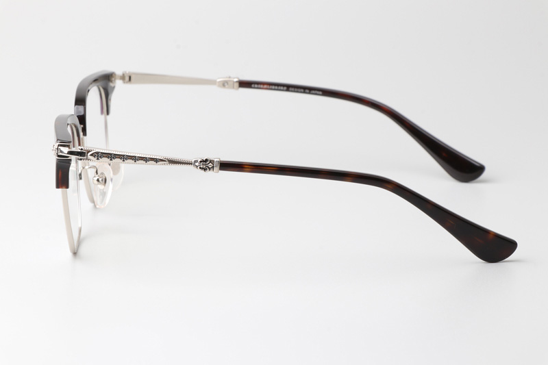 Plonkep I Eyeglasses Tortoise Silver