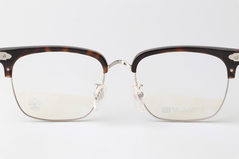 Plonkep I Eyeglasses Tortoise Silver