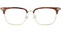 Plonkep I Eyeglasses Wooden Gold