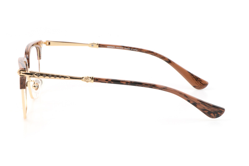 Plonkep I Eyeglasses Wooden Gold