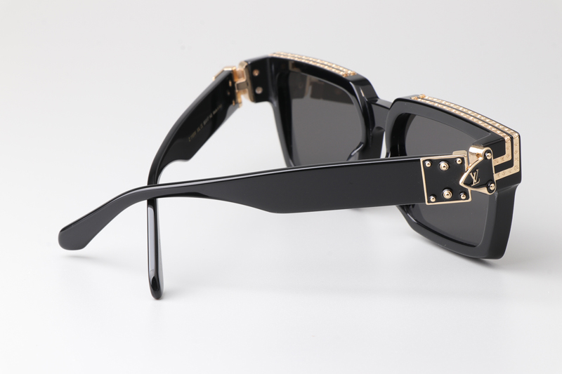 Pont Neuf Z1165W Sunglasses Black Gold Gray