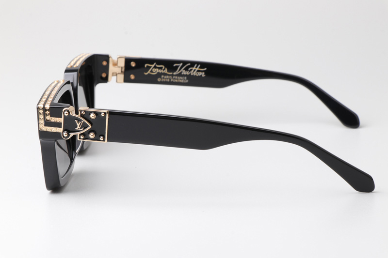 Pont Neuf Z1165W Sunglasses Black Gold Gray