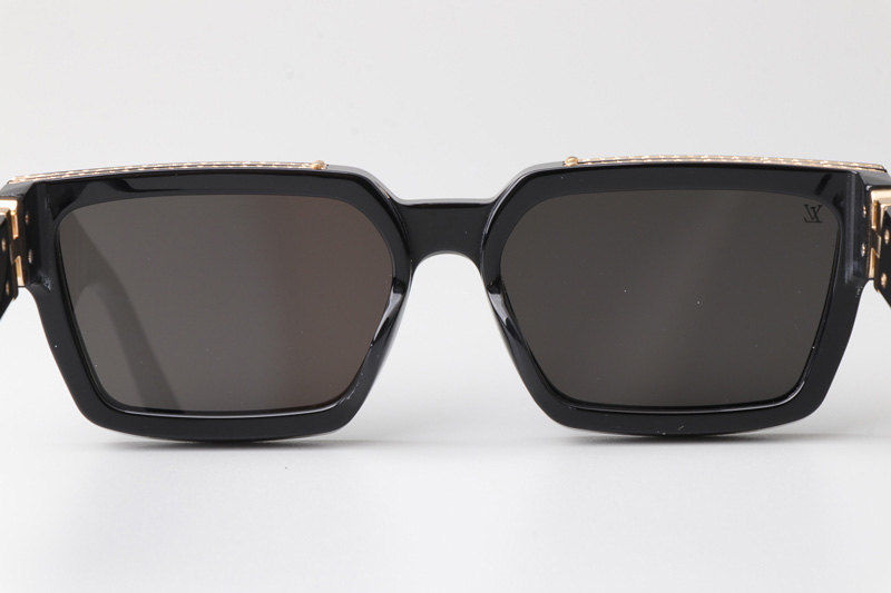 Pont Neuf Z1165W Sunglasses Black Gold Gray