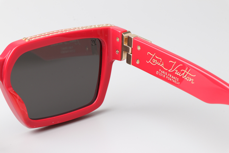 Pont Neuf Z1165W Sunglasses Red Gray