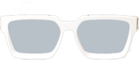 Pont Neuf Z1166E Sunglasses White Silver