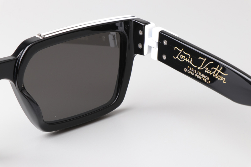 Pont Neuf Z1689E Sunglasses Black White Gray