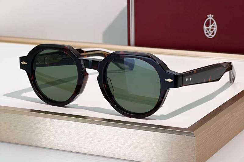 Pontian Sunglasses Tortoise Green