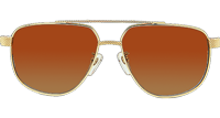 Prob-I Sunglasses Gold Gradient Brown