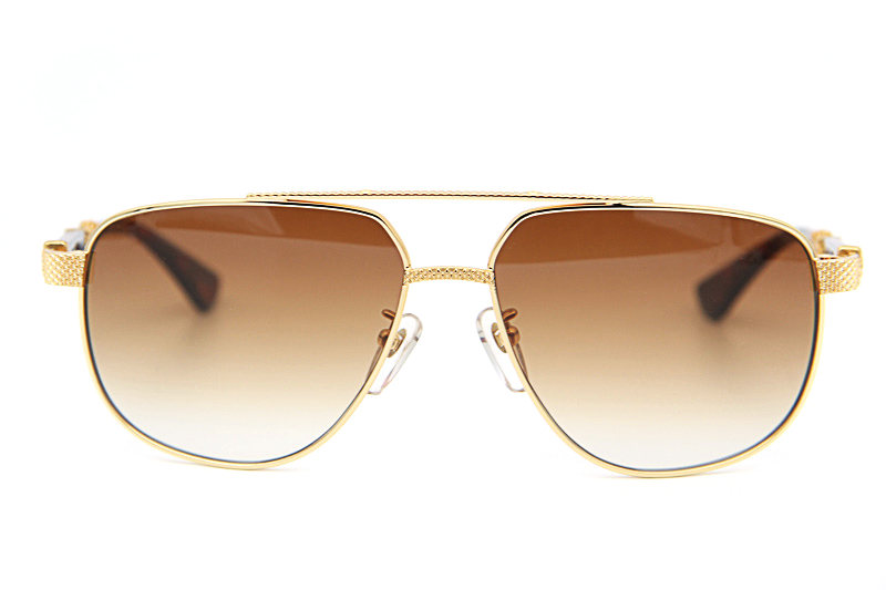 Prob-I Sunglasses Gold Gradient Brown