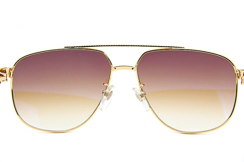 Prob-I Sunglasses Gold Gradient Brown