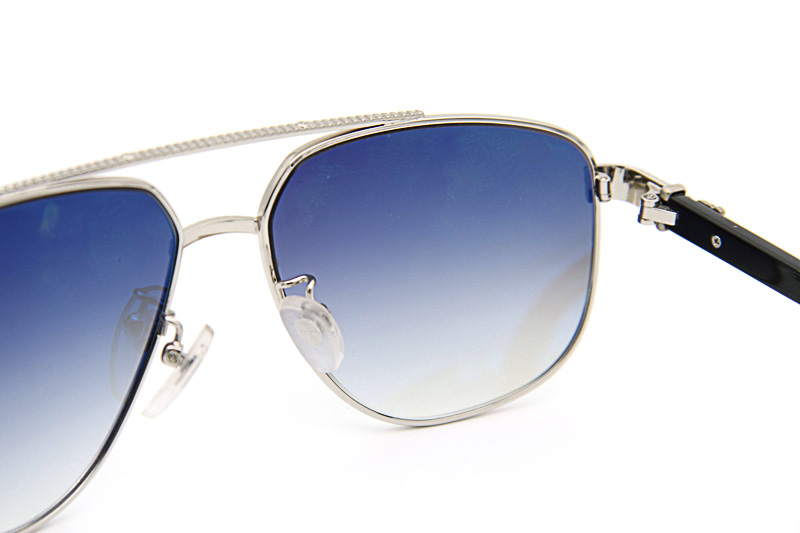 Prob-I Sunglasses Silver Gradient Gray