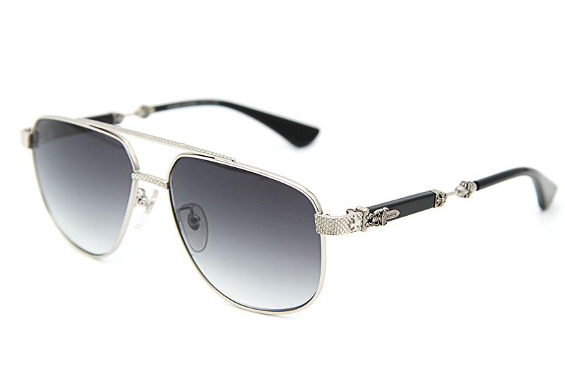 Prob-I Sunglasses Silver Gradient Gray