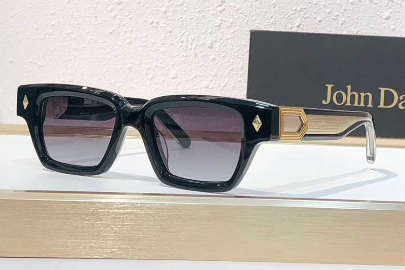 Project P03 Sunglasses Black Gold Gray