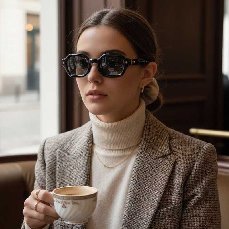 Project P05 Sunglasses Black Gradient Gray