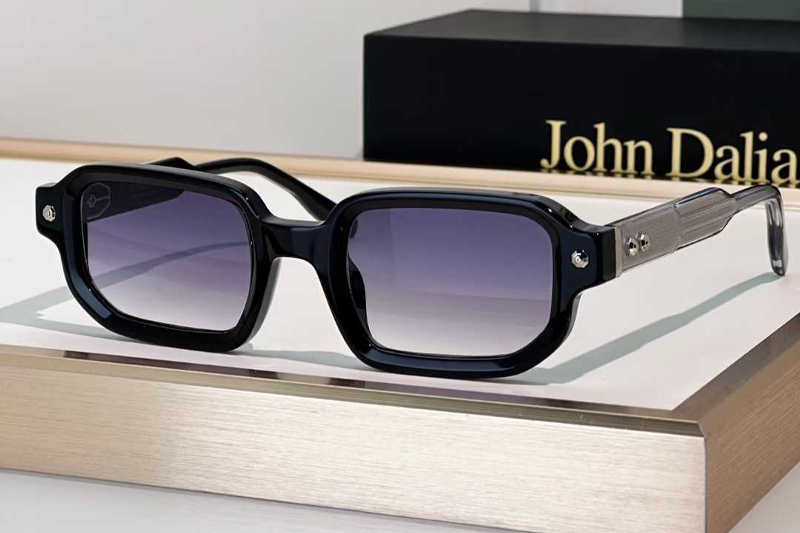 Project P06 Sunglasses Black Silver Gradient Gray