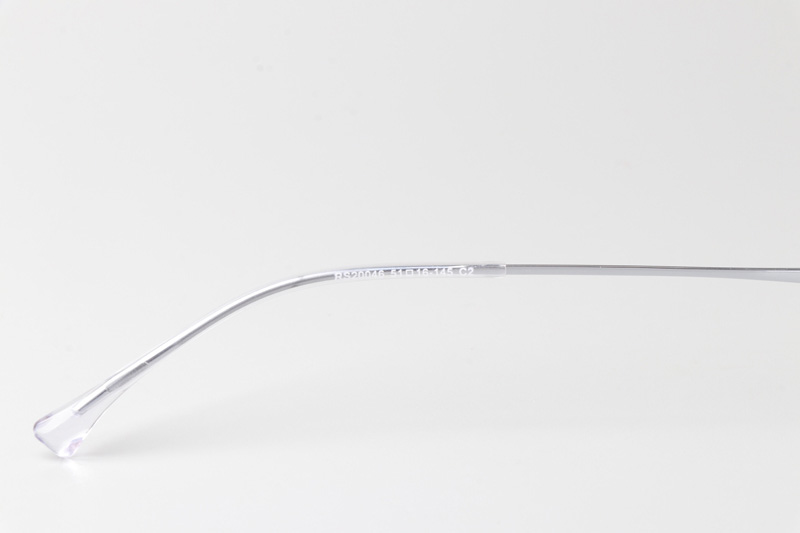 RS20046 Eyeglasses Red Silver