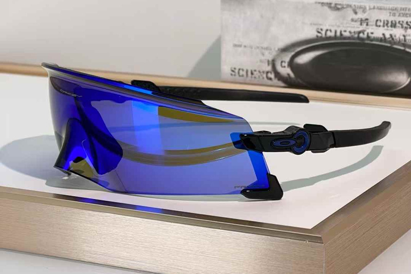 Radar EV Kato Sunglasses Black Blue Flash