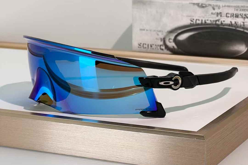 Radar EV Kato Sunglasses Black Green Flash