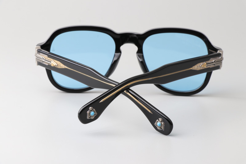 Red Cloud Sunglasses Black Blue