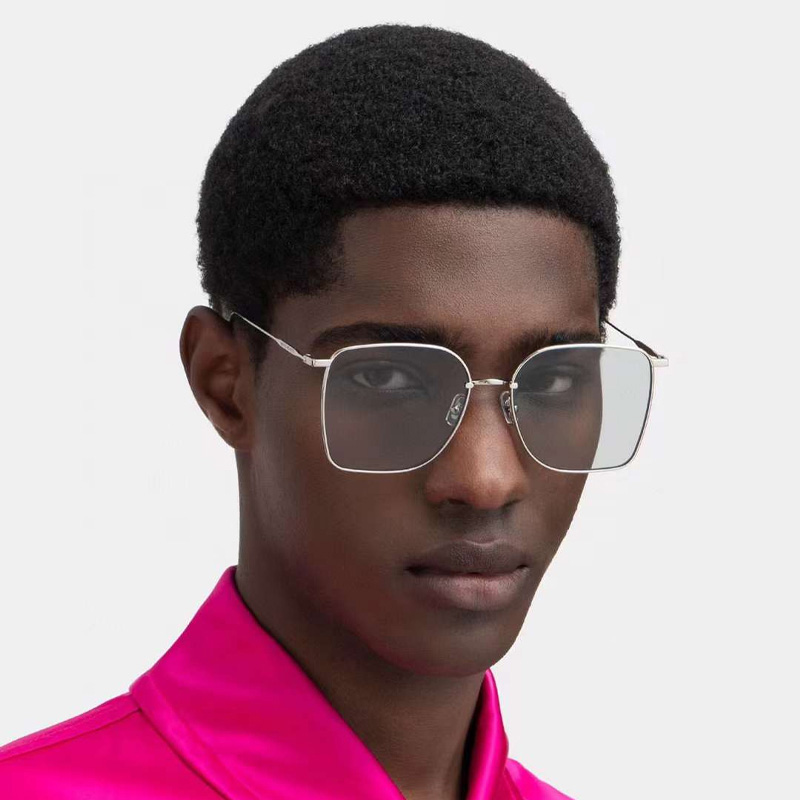 Reme Sunglasses Silver Light Gray