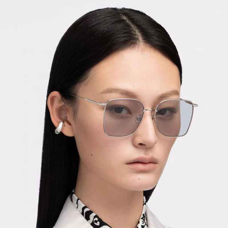 Reme Sunglasses Silver Light Gray