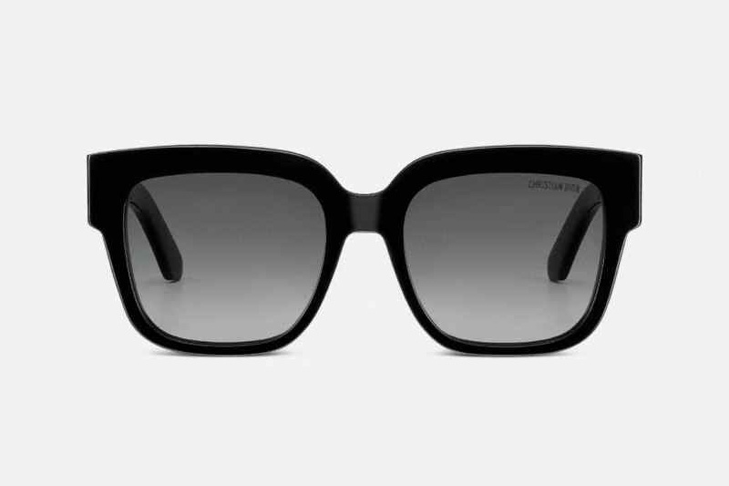 Resille S1I Sunglasses Black Silver Gradient Gray
