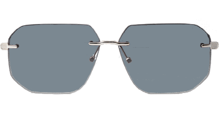 SCHG80 Sunglasses Silver Blue