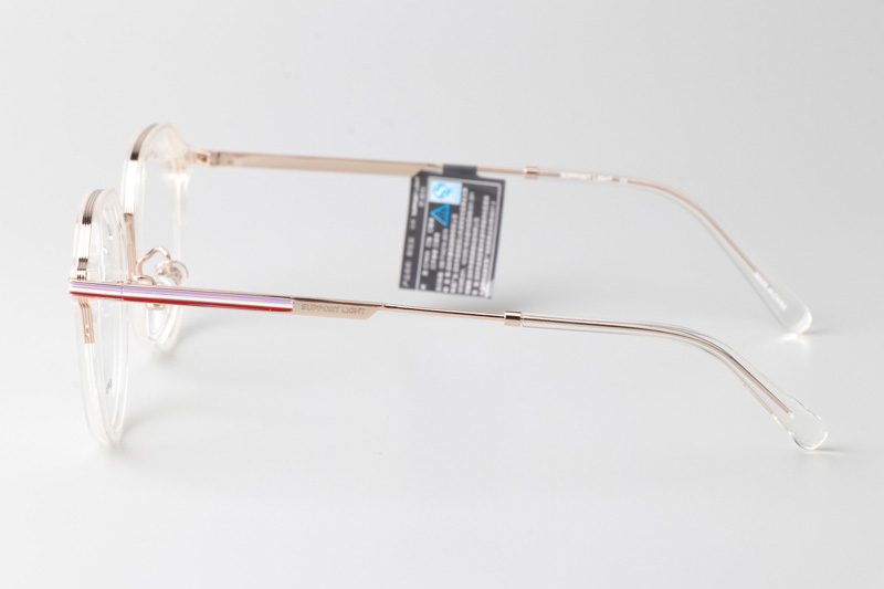 SL201 Eyeglasses Transparent Gold