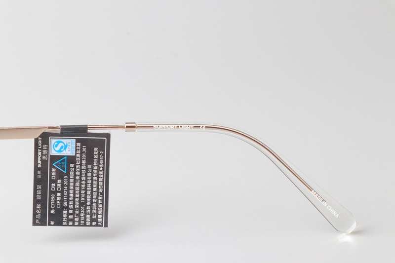 SL201 Eyeglasses Transparent Gold