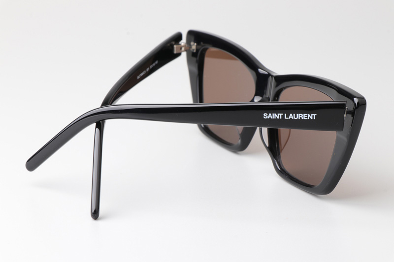 SL276 Mica Sunglasses Black Brown